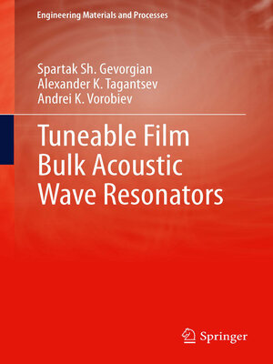 cover image of Tuneable Film Bulk Acoustic Wave Resonators